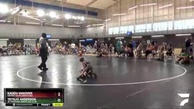 40+45 Cons. Semi - Kaden Vanover, Dexter Youth Wrestling vs Tetsuo Anderson, Jr. Spartans Wrestling Club