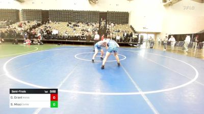 133-H2 lbs Semifinal - Gage Grant, Manalapan Braves vs Santino Micci, Steel Valley Renegades