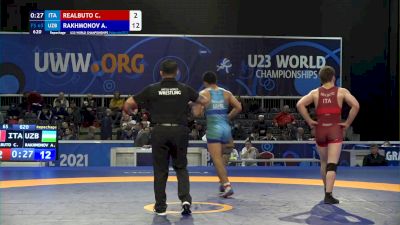 86 kg Qualif. - Sajjad Saberali Gholami, Iri vs Abubakr Abakarov, Aze