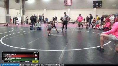 70 lbs Semifinal - Lewis Smith, Alpha Elite vs Jackson Priecko, Stronghold