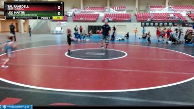 39-43 lbs Round 1 - Tal Ransdell, North Carolina vs Leo Martin, Team Atlas North Wrestling