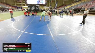 285 lbs Cons. Round 4 - Trent Warner, Moen Wrestling Academy vs Aiden Surratt, Illinois