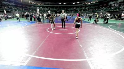 100 lbs Quarterfinal - Triana Festa, EPR Junior Wrestling vs Aisha Abdussamad, Orchard South WC