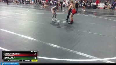 60-70 lbs Round 3 - Bailey Hile, Team Nebraska vs Addilyn Hughes, Team Nebraska