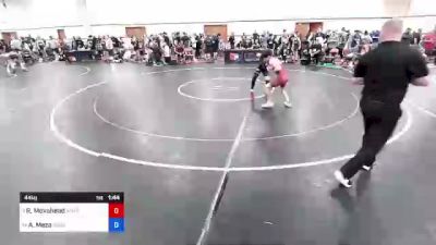 44 kg Rnd Of 16 - Reece Movahead, American Dream Wrestling Club vs Aaron Meza, Sunkist Kids/Monster Garage