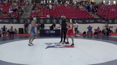 57 kg Rnd Of 16 - Koufax Christensen, Sebolt Wrestling Academy vs Cael Nasdeo, Central Pennsylvania RTC (CPRTC)