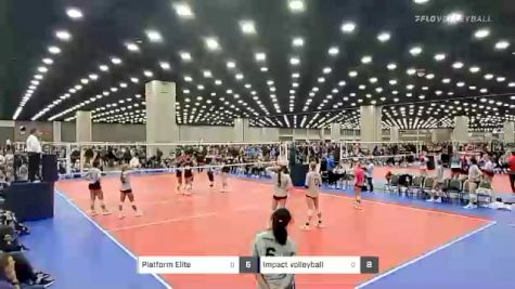 Platform Elite vs Impact volleyball - 2022 JVA World Challenge presented by Nike - Expo Only