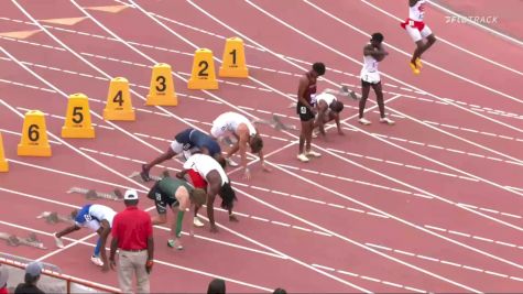 High School Boys' 100m Class 6A, Finals 1