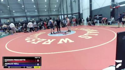 190 lbs Quarterfinal - Kannon Freschette, WA vs Morgan Neill, WA