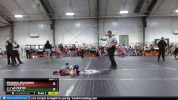 49 lbs Round 1 (6 Team) - Preston Ridgeway, Team Palmetto vs Lucas Ducos, North Brevard