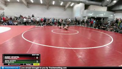 157 lbs Cons. Round 4 - Seth Scott, Cheyenne East vs Avery Sportel, Cheyenne Mountain