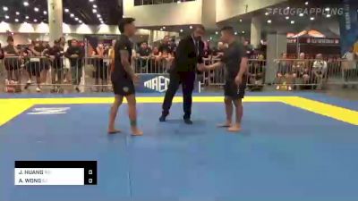 JEFFREY HUANG vs ANTHONY WONG 2022 IBJJF Jiu-Jitsu CON International