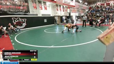 120 lbs Cons. Round 1 - Jesus Morales, Yucca Valley vs Adrian Anguiano, Sierra Vista