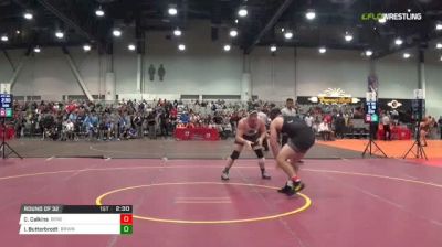 285 lbs Round of 32 - Connor Calkins, Binghamton University vs Ian Butterbrodt, Brown University