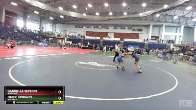 100 lbs Quarterfinal - Gabrielle Severin, Bethpage vs Ismeri Morales, Riverhead