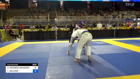 SHAWN MONROE HENDERSON vs LEONARDO MELERO 2024 Pan Jiu Jitsu IBJJF Championship