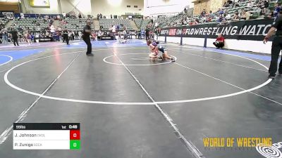 55 lbs Final - Jozie Johnson, Oakdale vs Penelope Zuniga, Socal Grappling Club