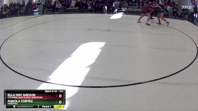 173 lbs Round 1 - Fabiola Cortez, Nebraska vs Ella May Shevlin, Columbus High School Wrestling