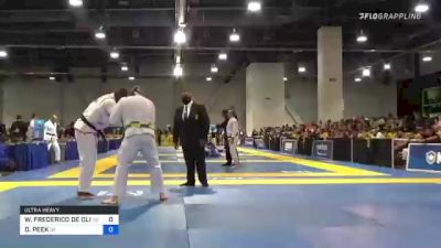 WESLEY FREDERICO DE OLIVEIRA vs DUSTIN PEEK 2021 World Master IBJJF Jiu-Jitsu Championship