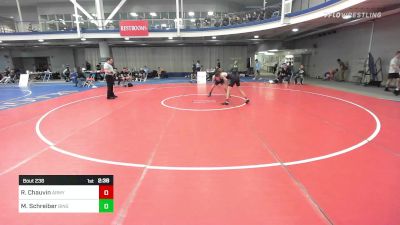 125 lbs Consi Of 16 #2 - Ryan Chauvin, Army-West Point vs Matthew Schreiber, Binghamton University