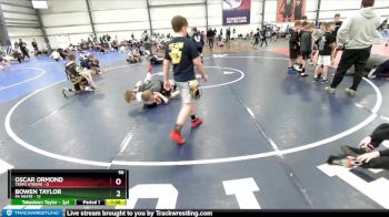 56 lbs Rd# 9- 2:15pm Saturday Final Pool - Bowen Taylor, PA White vs Oscar Ormond, Terps Xtreme