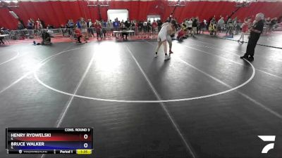 182 lbs Cons. Round 3 - Henry Rydwelski, IL vs Bruce Walker, IL