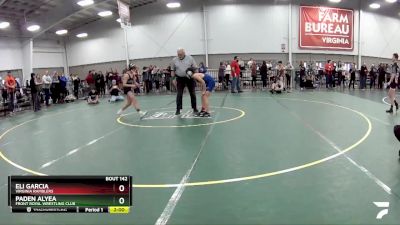 94 lbs 1st Place Match - Paden Alyea, Front Royal Wrestling Club vs Eli Garcia, Virginia Ramblers