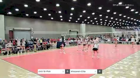chiX 18-Pink vs Wisconsin Elite - 2022 JVA World Challenge presented by Nike - Expo Only