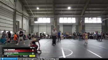 80 lbs Round 1 (8 Team) - Loc Webber, Aggression Legionaries vs Christian Wirts, Terps Xpress