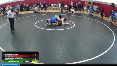 158-161 lbs Semifinal - Jonathan Hermida, Green Valley vs Benson Terry, Mountain View