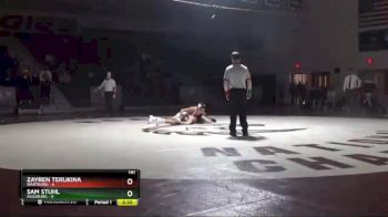 141 lbs Finals (2 Team) - Sam Stuhl, Augsburg vs Zayren Terukina, Wartburg