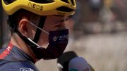 Tom Pidcock Celebrates Alpe d'Huez Tour de France Win