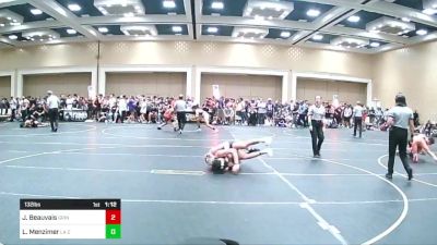 132 lbs Round Of 128 - J.j. Beauvais, Grindhouse WC vs Luke Menzimer, La Costa Canyon