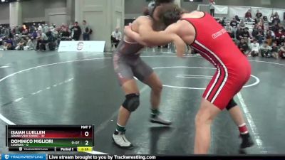 174 lbs Round 1 (16 Team) - Isaiah Luellen, Grand View (Iowa) vs Dominico Migliori, Lourdes