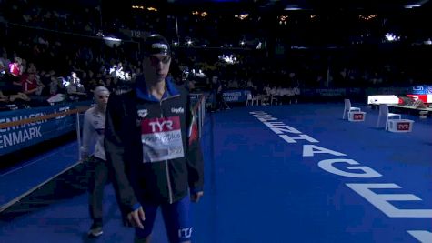 Euro SC Champs, Men 100m Back Semifinal 1