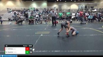 56 lbs Round 4 (6 Team) - Zacoby Holmes, ARES White vs Brylin Hipsher, Contenders WA Green