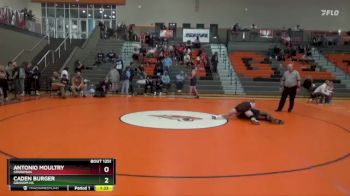 167 lbs 1st Place Match - Caden Burger, Grissom Hs vs Antonio Moultry, Sparkman