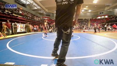 88-95 lbs Final - Joely Hunt, Vian Wrestling Club vs Caitlyn Staggers, Skiatook Youth Wrestling