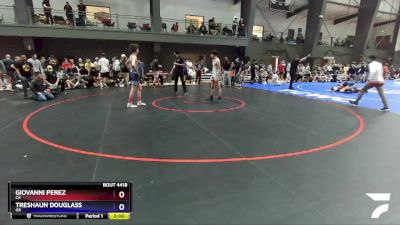 132 lbs Cons. Round 3 - Giovanni Perez, CA vs Treshaun Douglass, OR