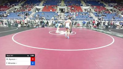 113 lbs Cons 64 #1 - Makael Aguayo, Montana vs Francisco Miranda, Arizona