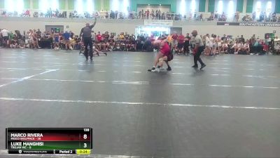 138 lbs Round 2 (6 Team) - MARCO RIVERA, Pasco Wolfpack vs Luke Manghisi, Trojan WC