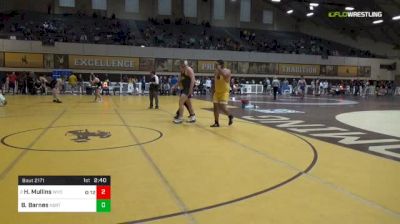 285 lbs Consi Of 4 - Hunter Mullins, Wyoming vs Brian Barnes, Northern Colorado