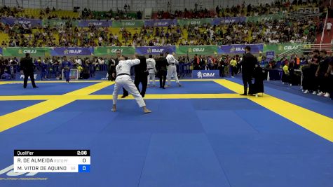 RICARDO DE ALMEIDA vs MARCOS VITOR DE AQUINO FERREIRA 2024 Brasileiro Jiu-Jitsu IBJJF