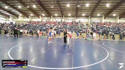 182 lbs Quarterfinal - Logan Holdaway, UT vs Juan Carlos Puga, CA