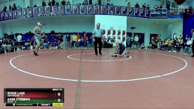 165 lbs Quarters & Wb (16 Team) - Ryese Lake, New Prairie vs Kaeb Stebbins, Delta