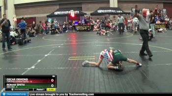 56 lbs Round 3 (6 Team) - Ronan Smith, Ares Red vs Oscar Ormond, Carolina Hammer Squad