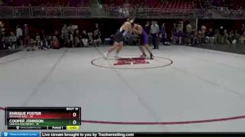 285 lbs Round 5 (8 Team) - Cooper Johnson, Lincoln Southeast vs Enrique Foster, Bellevue East