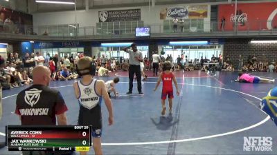 50 lbs Round 5 (8 Team) - Averick Cohn, WALA Littles vs Jax Wankowski, Alabama Elite Blue