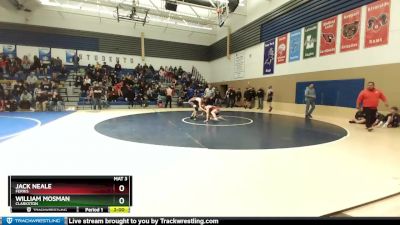 160 lbs Champ. Round 2 - Jack Neale, Ferris vs William Mosman, Clarkston