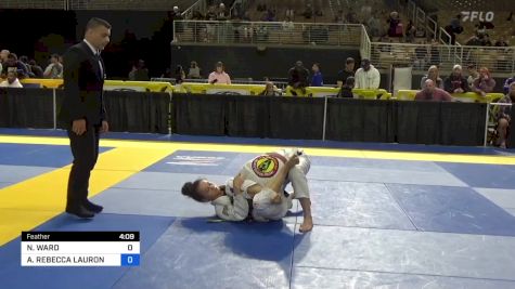 NICOLE WARD vs ALYSSA REBECCA LAURON WALLS 2024 Pan Jiu Jitsu IBJJF Championship